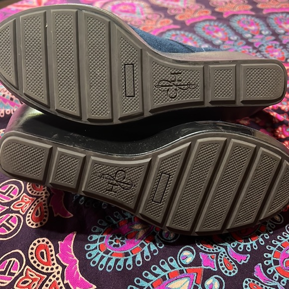 Cole Haan Air Britt Chukka Wedge Blazer Ankle Boot Size 5.5 - Picture 4 of 4